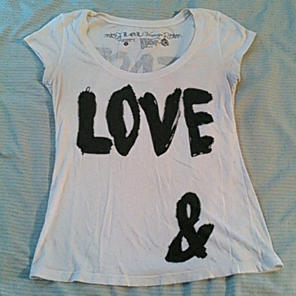 Love & Peace Graphic Top