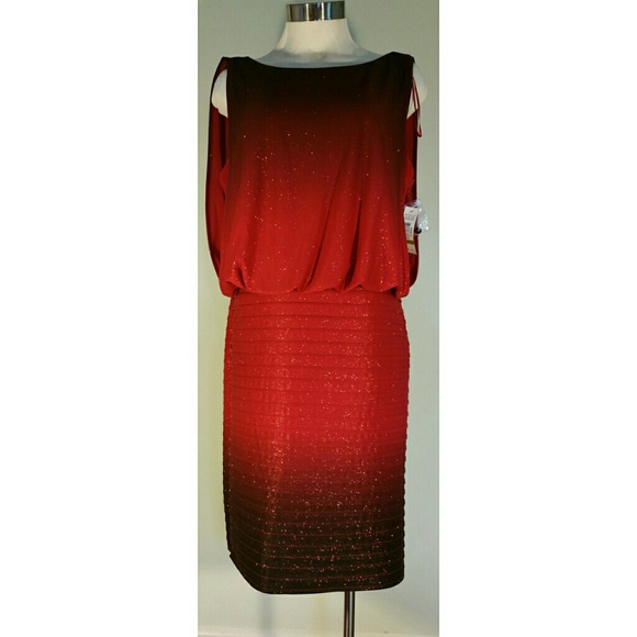 OMBRE knee length dress