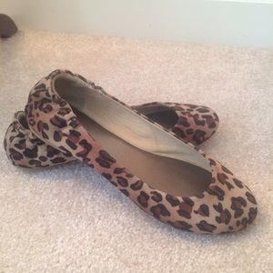 Cheetah print flats