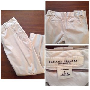 Banana Republic Martin Fit Capri