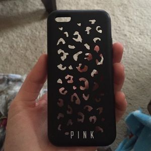 Victoria's Secret PINK rubber iPhone 5c case