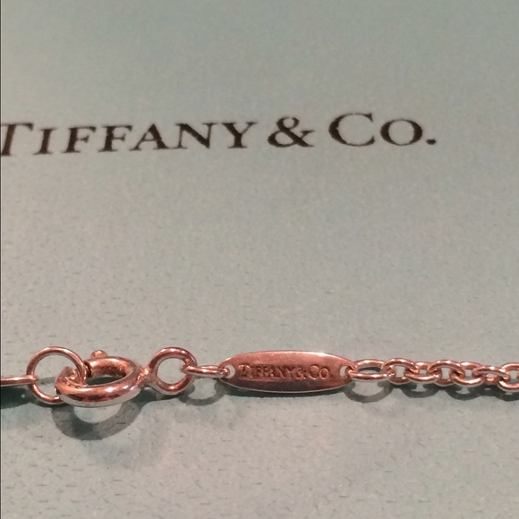 Tiffany &Co Elsa Peretti open heart lariat w pearl - Picture 4 of 4