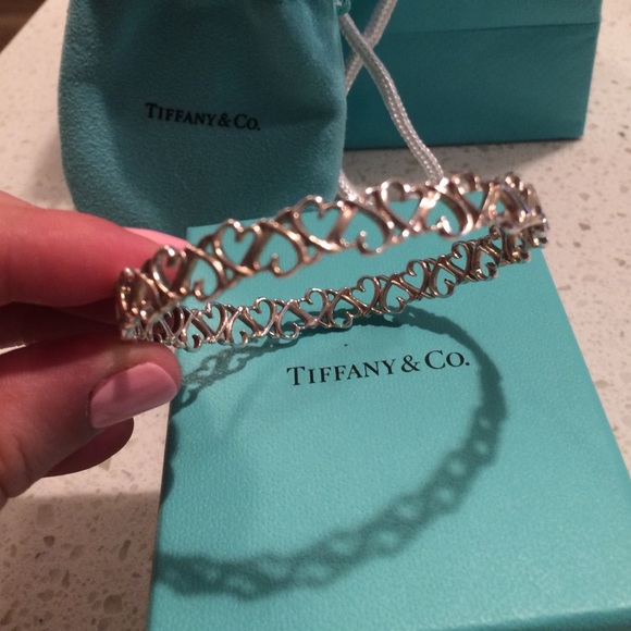 Tiffany & Co Paloma Picasso Loving Heart Bangle - Picture 2 of 3