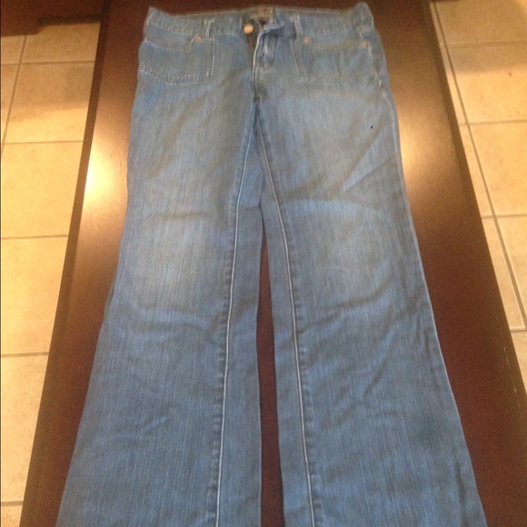Wide leg jeans