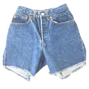Vintage Levi's high waisted short shorts