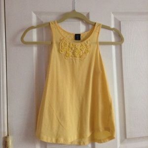 Yellow tank