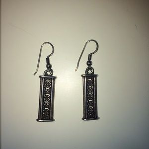 Silver Brighton earrings