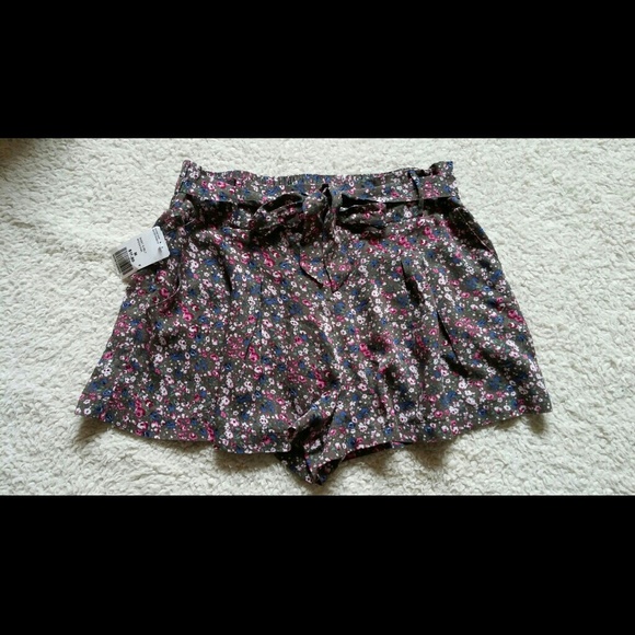 Forever 21 Dressy Floral Shorts