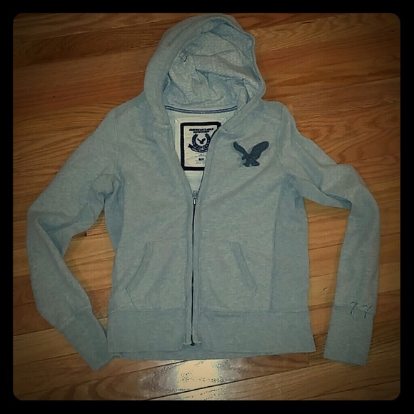American Eagle zip up hoodie. - Picture 1 of 4