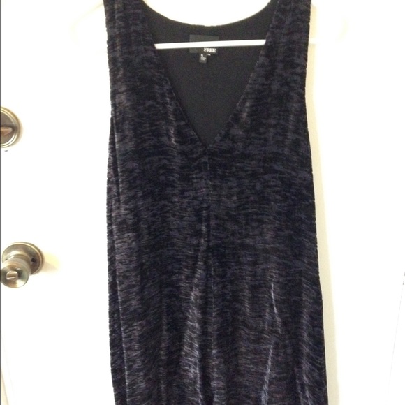 Velvet tank dress