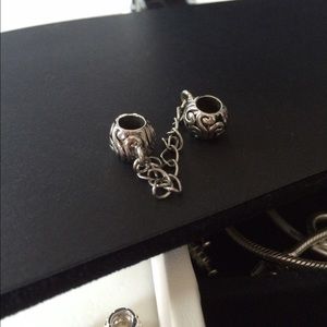 Silver plated safety chain