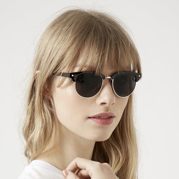 *SOLD* topshop // NWT clubmaster style sunglasses - Picture 3 of 3