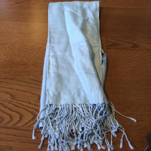 Light blue pashmina scarf! One size