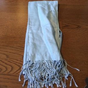 Light blue pashmina scarf! One size