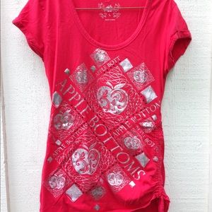 Red "Applebottoms" top ❤️
