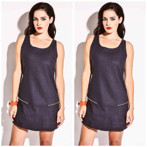 🌺Navy Blue Dress🌺 - Picture 2 of 3