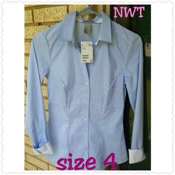 NWT H&M BUTTON DOWN