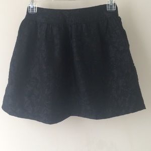 Black Puffy Skirt