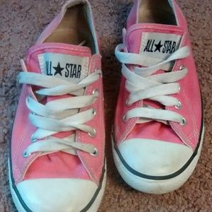 Pink converse(: