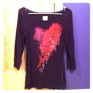 AmEagle 3/4 sleeve vintage t