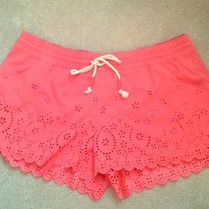 Coral swim shorts