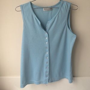 Pastel blue Tank