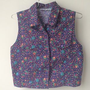 Floral Vest