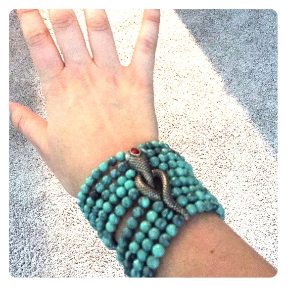 Turquoise Snake Bracelet