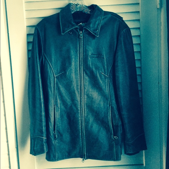 Womens  leather Harley Davidson jacket