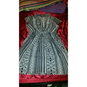 Printed dress
