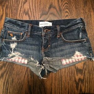 Abercrombie Jean Shorts