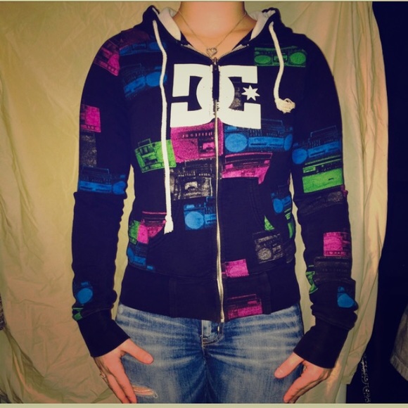 Dc zip up hoodie