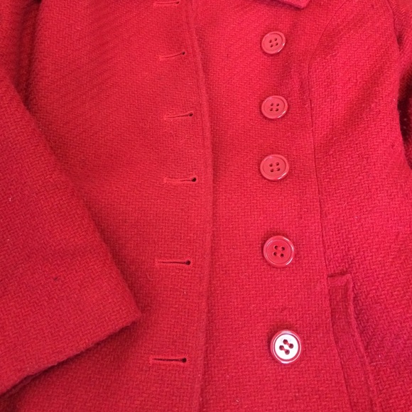 Red jacket--perfect for fall! - Picture 3 of 3