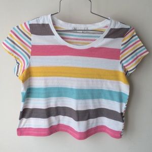 Striped Crop Top