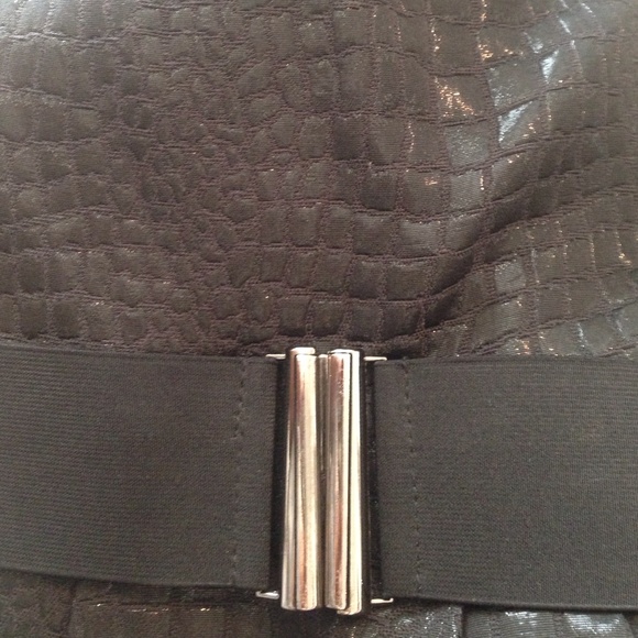 Little Black Dress- One shoulder dress with belt - Picture 2 of 3