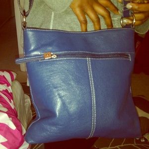 Chic Blue Tignanello Purse