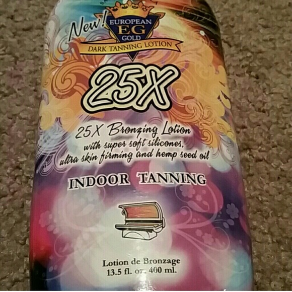 Tanning lotion
