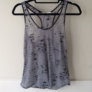 Grey translucent Tank