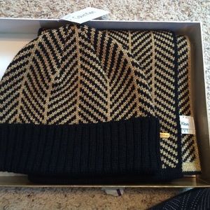 Calvin Klein Scarf and Beanie