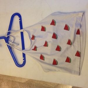 Brandy Melville watermelon halter