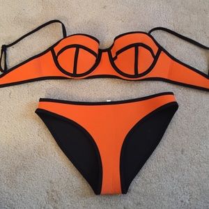 Orange bikini