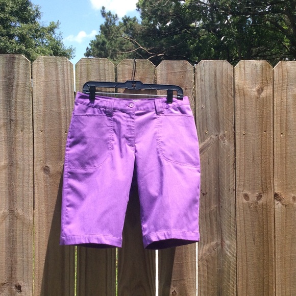 Pretty purple athletic shorts!