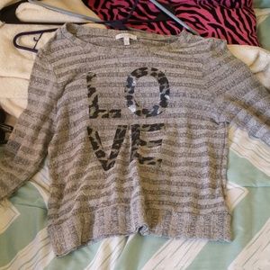 Love crop top