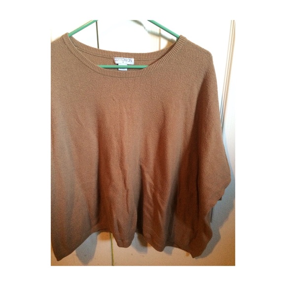 Oversized pullover shirt