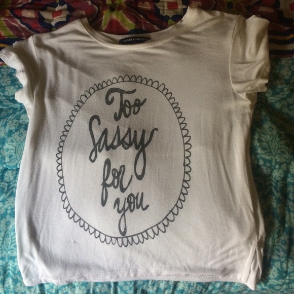 Too Sassy for you Brandy Melville