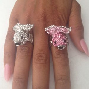 Pices Fish Jeweled Ring