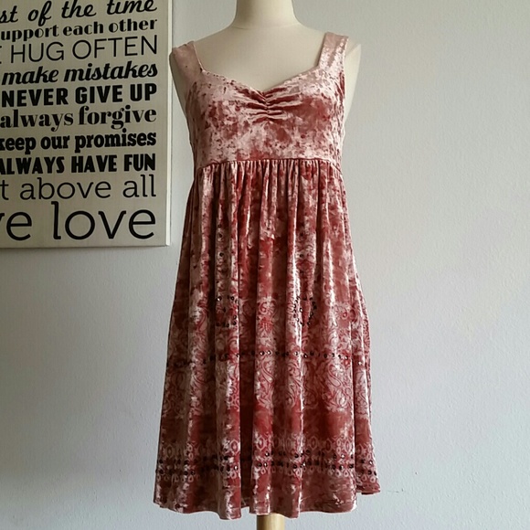 FP Crushed Velvet Dress