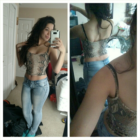 ZARA short cami top