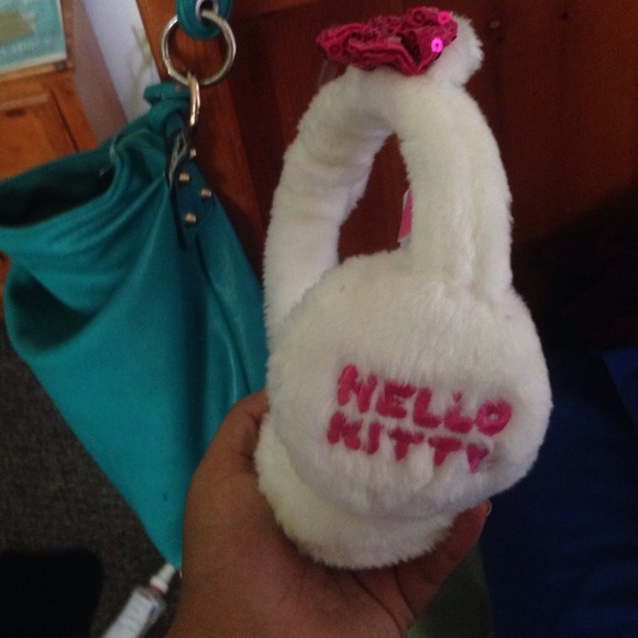 Hello kitty ear muffs