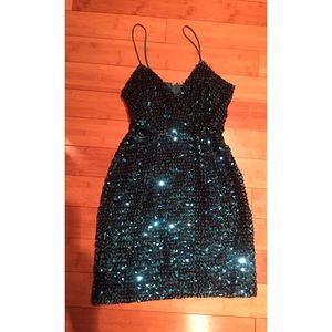 Vintage Sequined Dress